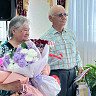 Агроном и работница консервного завода отметили 50-летие совместной жизни